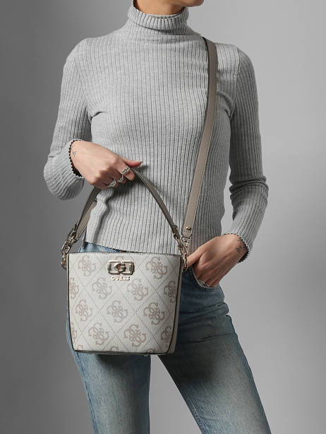 Crossbody Bag Karnilla Logo Guess Beige karnilla logo OS990101 other view 1