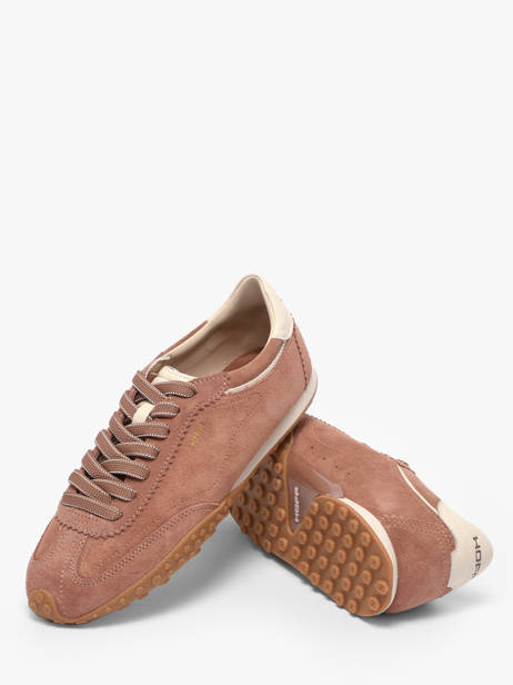 Sneakers In Leather Hoff Brown women 22561023 other view 3