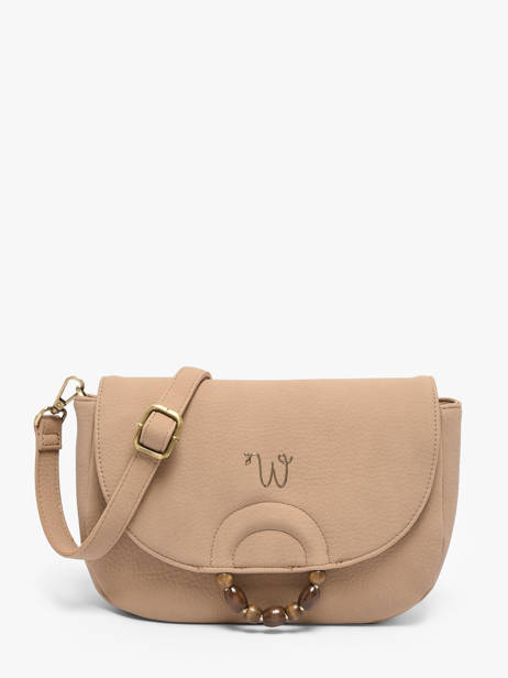 Shoulder Bag Neflier Pearl Woomen Beige neflier pearl WNEP04