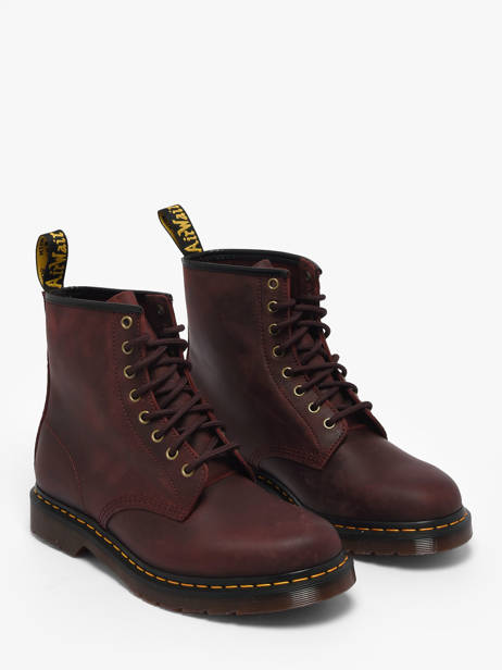 Boots 1460 In Leather Dr martens Brown men 11822609 other view 2