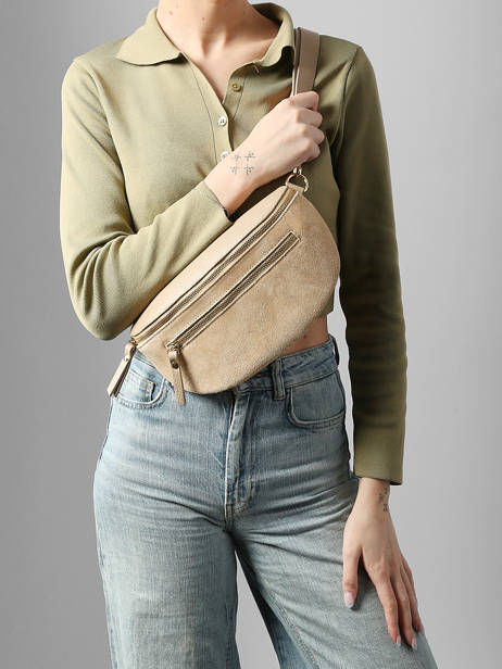 Belt Bag Leather Milano Beige velvet caviar VC24111 other view 1