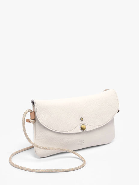 Shoulder Bag Vintage Leather Mila louise White vintage 3756C1 other view 2