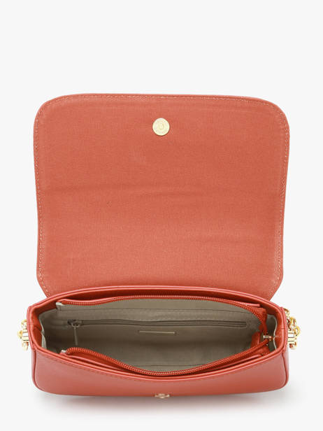 Sac Bandoulière Saffiano David jones Orange saffiano CM8419 vue secondaire 3