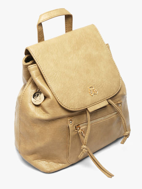 Backpack Lulu castagnette Beige bride ALEXIANE other view 2