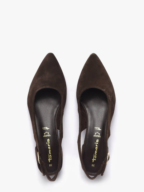 Pumps In Leather Tamaris Brown women 42 other view 3