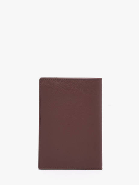 Leather Les Essentiels Passport Holder Le tanneur Brown les essentiels THGR3420 other view 2