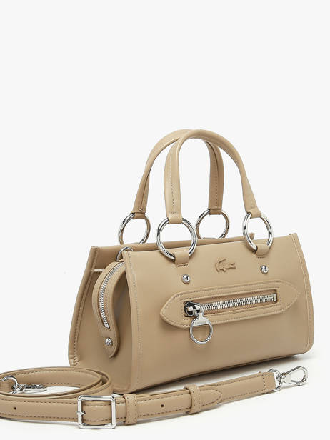 Sac Porté Main L.12.12 Concept Lacoste Beige l.12.12 concept NF5230AQ vue secondaire 2