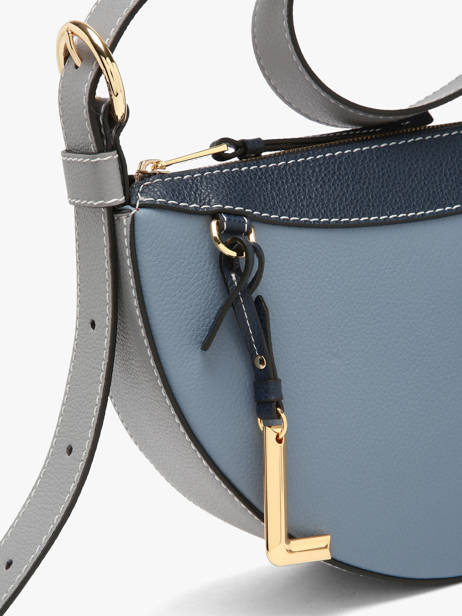 Shoulder Bag Faubourg Leather Lancel Blue faubourg A13545 other view 3
