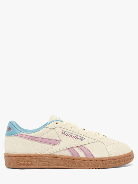 Sneakers In Leather Reebok Beige women 244643