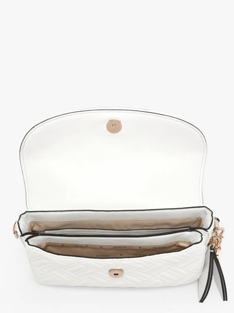 Sac Bandoulière Sally Polyurethane Guess Blanc sally QG992121 vue secondaire 3