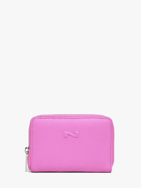 Wallet Leather Nathan baume Pink original n 120N