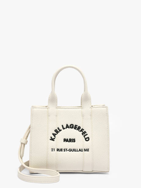 Sac Xs Rsg Cuir Avec Bandoulière Karl lagerfeld Blanc rsg B1W30042