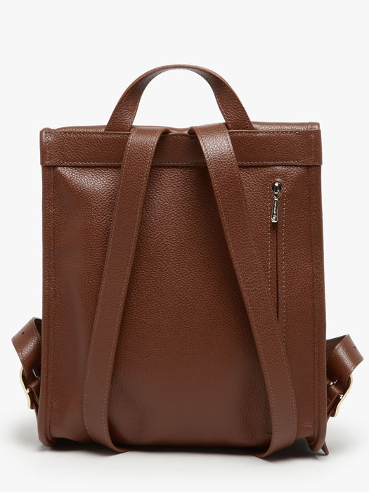 Longchamp Le foulonné Backpack Brown