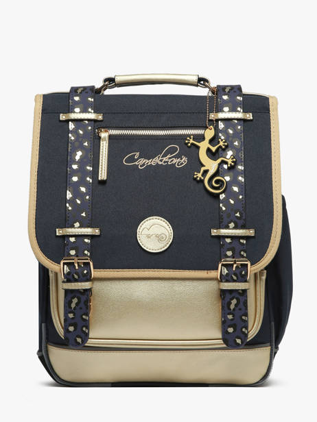 Sac à Dos 3 Compartiments Cameleon Bleu vintage fantasy PBVGSD39