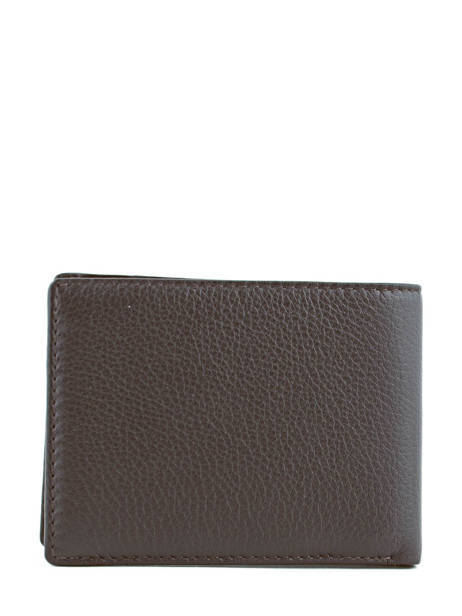 Wallet Foulonne Leather Yves renard Brown foulonne 2377 other view 2