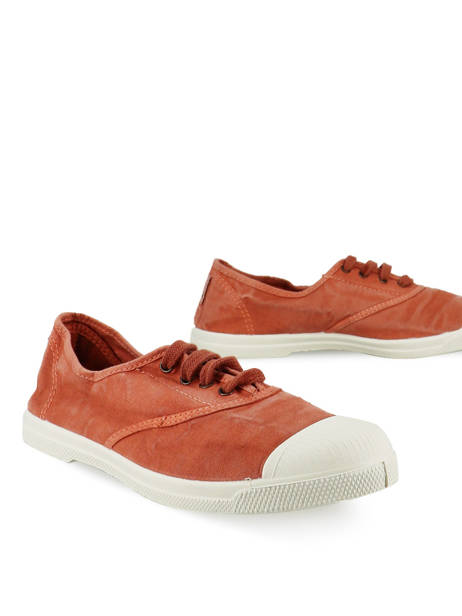 Sneakers Natural world Rouge women 102E vue secondaire 3