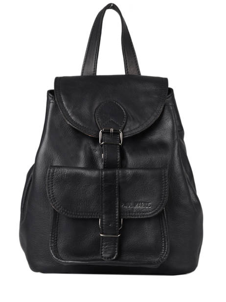 Sac Ã  Dos Lebaroudeur Paul marius Noir vintage BAROUDEU