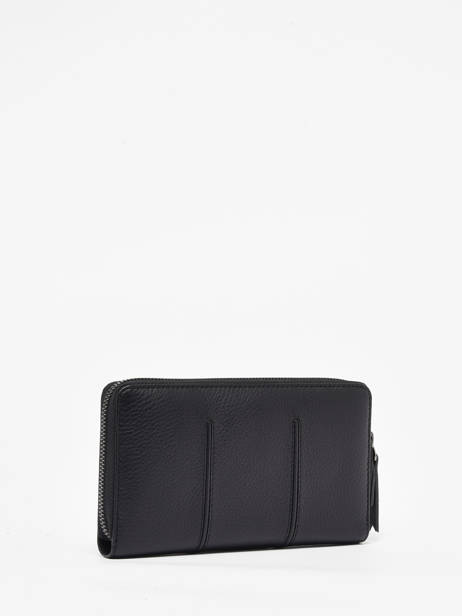 Portefeuille FoulonnÃ© Cuir Yves renard Noir foulonne 29984 vue secondaire 2