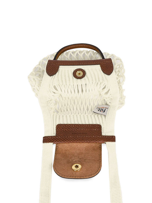 Longchamp Le pliage filet Sacs portÃ© travers Beige