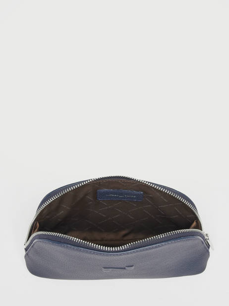 Trousse ZippÃ©e Cuir Nathan baume Bleu nathan 4 vue secondaire 1