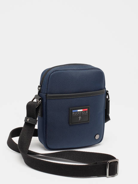 Sac BandouliÃ¨re Ruckfield Bleu french ruby club FRC04 vue secondaire 2
