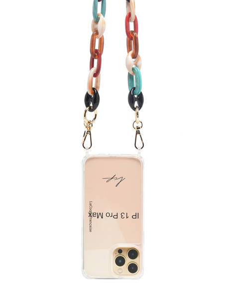 Chaine Coque TÃ©lÃ©phone La coque francaise Rose chaine LE265181