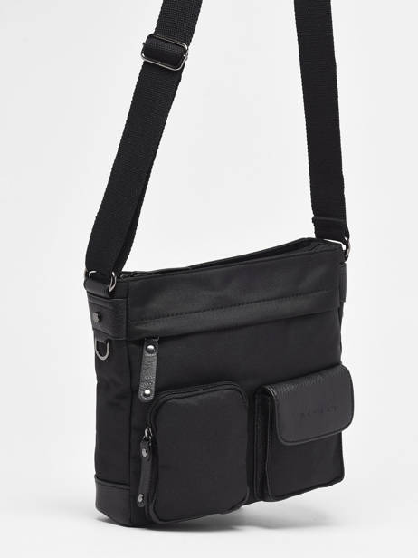 Sac BandouliÃ¨re Miniprix Noir men 2 vue secondaire 2