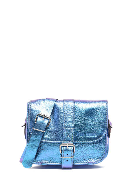 Sac BandouliÃ¨re Scarabee Paul marius Bleu scarabee ESSENSCA