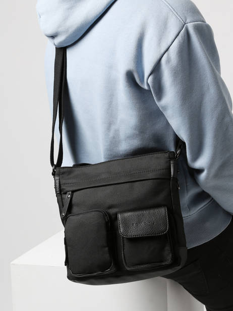 Sac BandouliÃ¨re Miniprix Noir men 2 vue secondaire 1