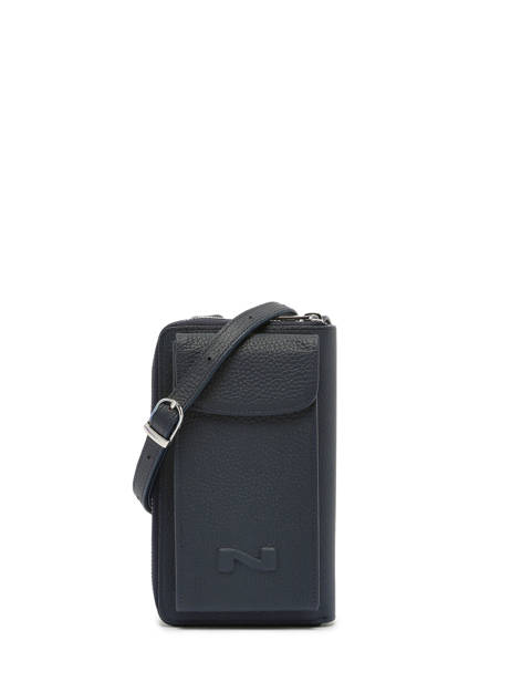Etui TÃ©lÃ©phone Pocket Cuir Nathan baume Bleu n city 3