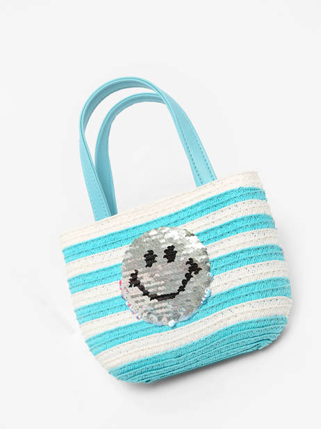 Sac PortÃ© Main Le voyage en panier Bleu kids PM374 vue secondaire 1