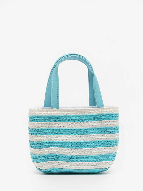Sac PortÃ© Main Le voyage en panier Bleu kids PM374 vue secondaire 3