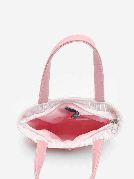 Sac PortÃ© Main Le voyage en panier Rose kids PM374 vue secondaire 2