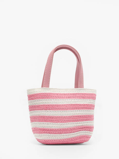 Sac PortÃ© Main Le voyage en panier Rose kids PM374 vue secondaire 3