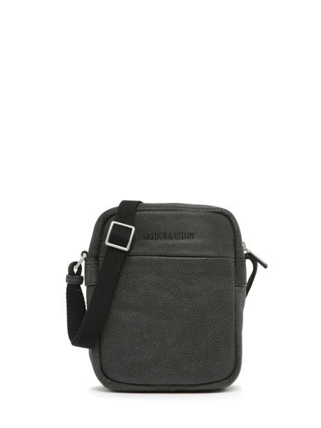 Sac BandouliÃ¨re Arthur & aston Noir cristiano 1082