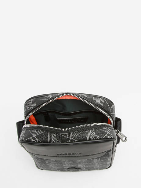 Sac BandouliÃ¨re Lacoste Noir the blend NH4410LX vue secondaire 3