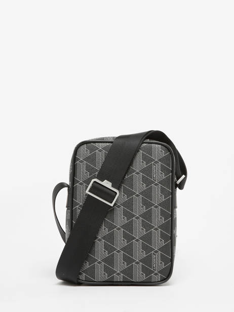 Sac BandouliÃ¨re Lacoste Noir the blend NH4410LX vue secondaire 4