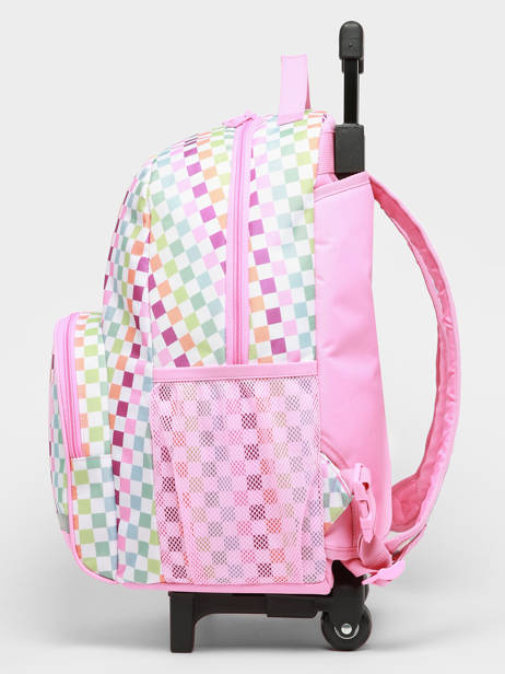 Sac A Dos Ã  Roulettes 2 Compartiments Roxy Rose kids RLBP3060 vue secondaire 2